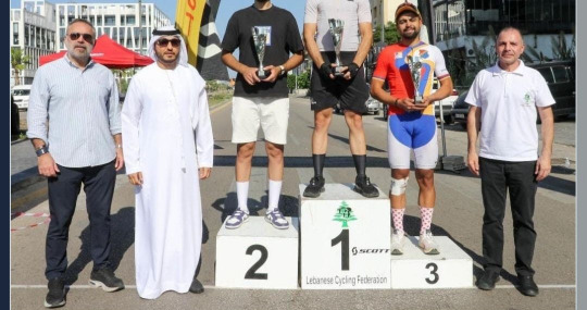 كمال الدين ووهبه والزين والحجير والغول أبطال سباقات كأس الإستقلال للدراجات الهوائية