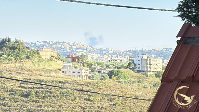 أفادت مراسلة جزين تحكي رنا جوني عن غارة على دير الزهراني