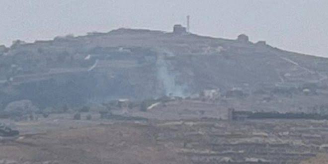 قصف مدفعي يستهدف بلدة برعشيت