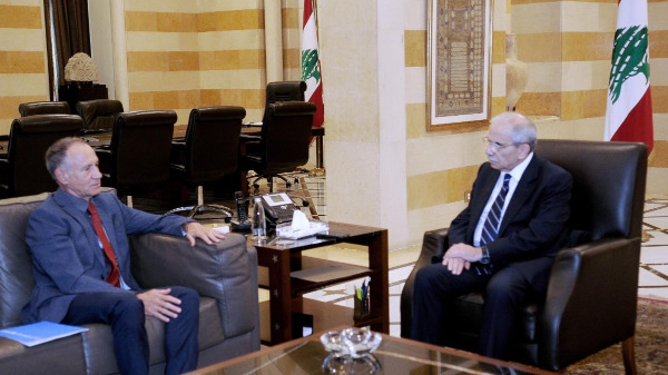 سلام يستقبل السفير الألماني الجديد وممثل اليونيسف لبحث العلاقات الثنائية والمساعدات
