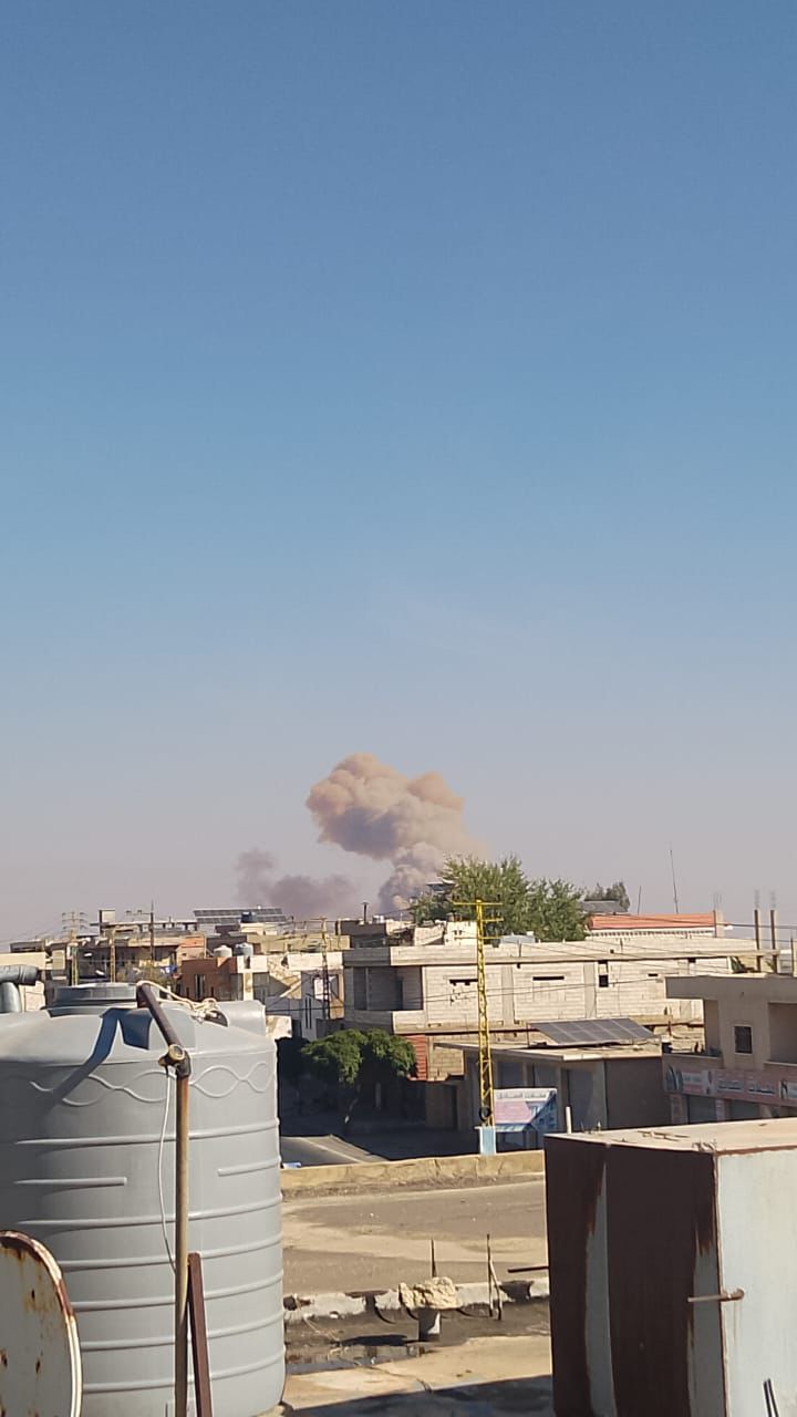 غارة على تل الأبيض في البقاع