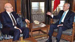 اتصال بين ميقاتي وبري