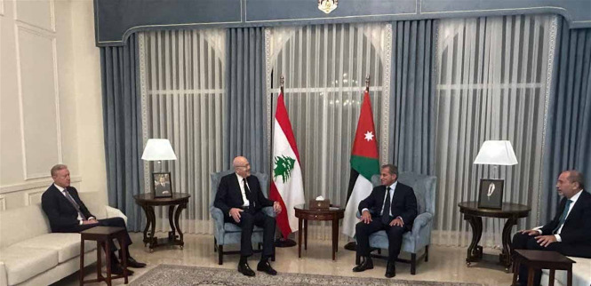 ماذا في لقاء ميقاتي ونظيره الأردني؟