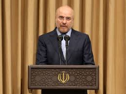 رئيس البرلمان الإيراني محمد باقر قاليباف: الشعب اللبناني الآن بأمان ويعيش هذه الليالي بسلام بفضل مقاومة المجاهدين ونحن سعداء بذلك