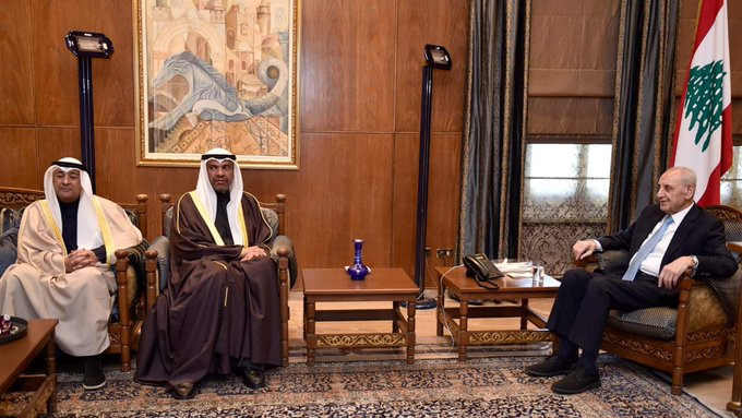 بري: مؤازرة دول مجلس التعاون الخليجي للبنان واللبنانيين لا تزال مستمرة