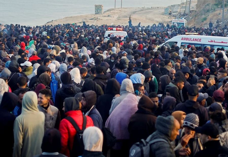 النازحون يعودون لشمال قطاع غزة