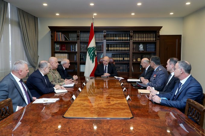 الأوضاع الأمنية في البلاد والاجراءات الأمنية لتشييع نصرالله على طاولة الرئيس عون