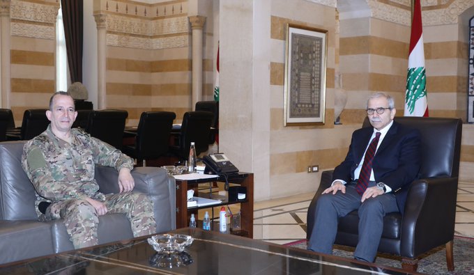 الأوضاع الأمنية في لبنان بين سلام وقائد الجيش