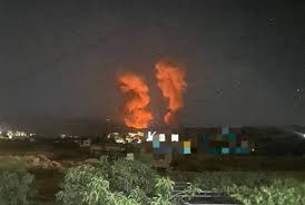 غارة على شمسطار