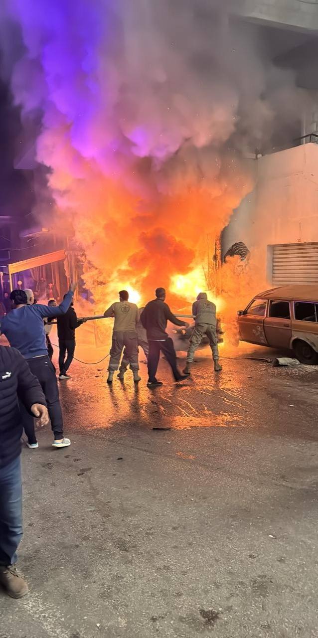 غارة من مسيرة تستهدف سيارة في قعقعية الجسر