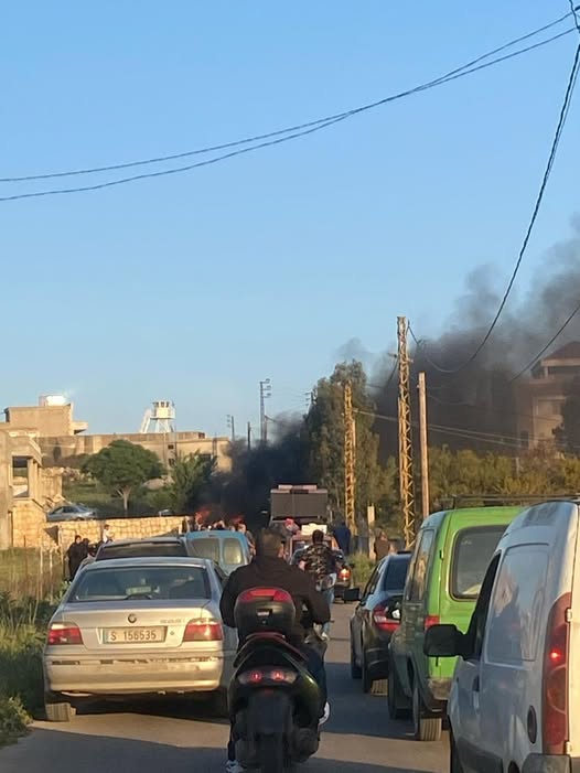 غارة من مسيرة أستهدفت بلدة رميش