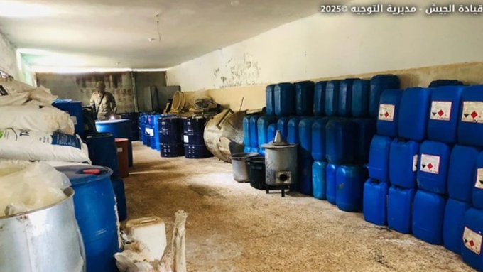 الجيش يفكك معمل تصنيع كبتاغون في منطقة حرف السماقة-الهرمل