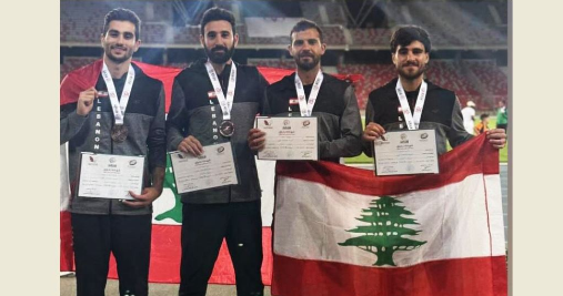 فضية لابراهيم وبرونزيتان لسبيتي وفريق 400x4 متر في البطولة العربية للقوى