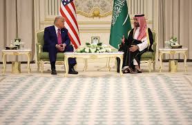 التلفزيون السعودي: ترامب وابن سلمان يوقعان اتفاقية الشراكة الاقتصادية الاستراتيجية