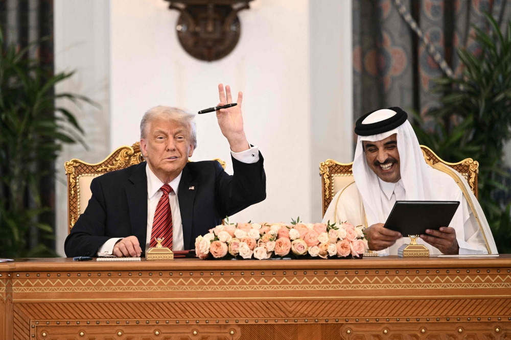 اتفاقات تاريخية وقّعها الرئيس الأميركي دونالد ترامب وأمير قطر