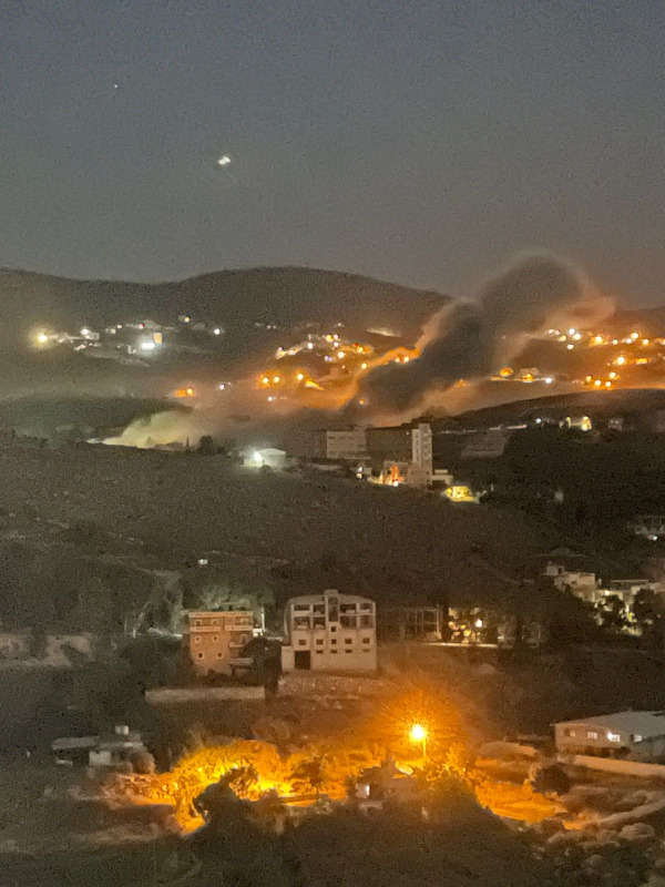 الغارات على عين قانا