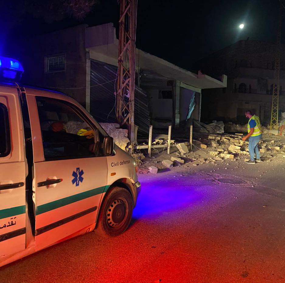 غارتان من مسيرة استهدفتا بلدة يحمر الشقيف