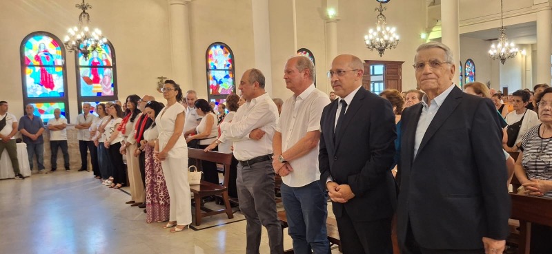 منطقة تحويطة النهر -فرن الشباك تحتفل بليلة عيد شفيعها مار نوهرا