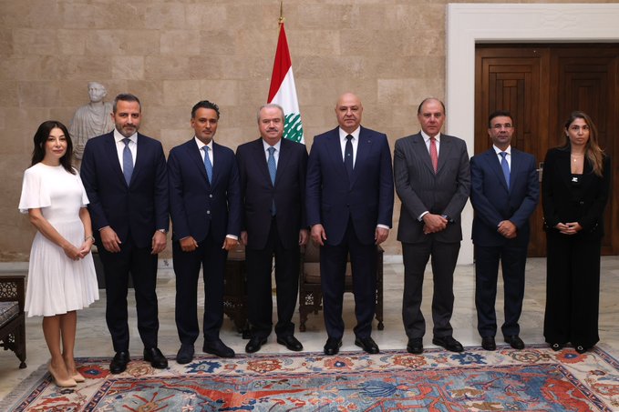 نواب حاكم مصرف لبنان يقسمون اليمين أمام جوزاف عون