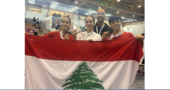 6 ميداليات للبنان في البطولة العربية للكاراتيه