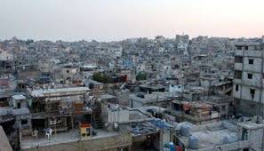 أثناء الإشتباكات في مخيم برج البراجنة