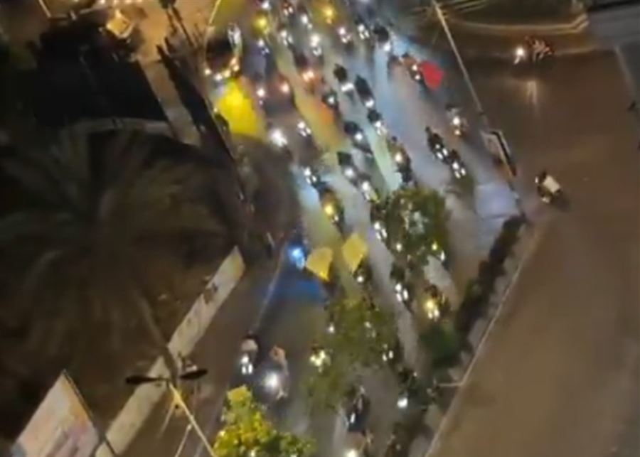 مسيرات للدراجات النارية في بيروت وضواحيها بالتزامن مع تعزيزات الجيش