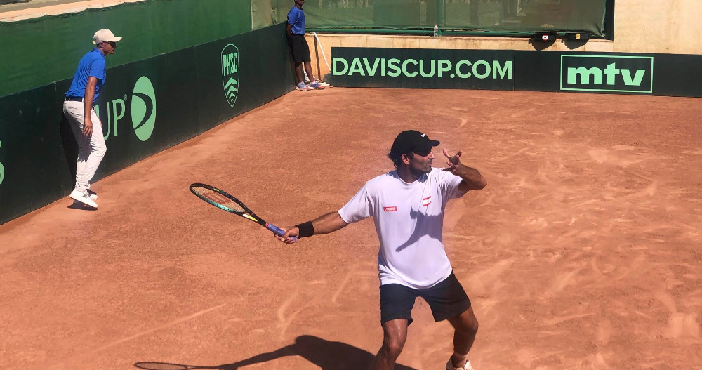 كأس ديفيس: لبنان يتقدم جزيرة بربادوس 2-0 في اليوم الاول