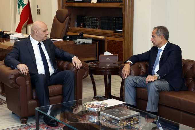 صدي يطلع عون على محادثاته في باريس المتعلقة بملف التنقيب عن الغاز