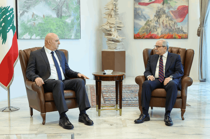 بعد الاعتداءات الاسرائيلية لقاء بين عون وسلام