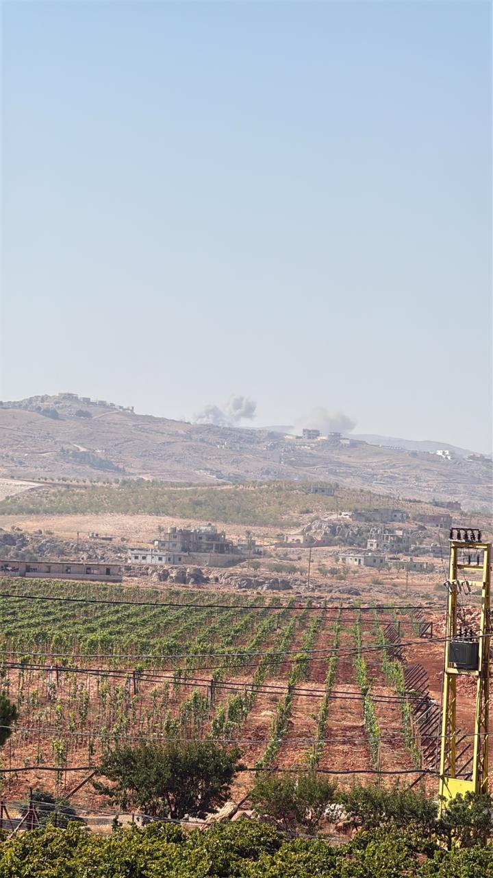 غارات على الشعرة والخريبة والنبي شيت في البقاع
