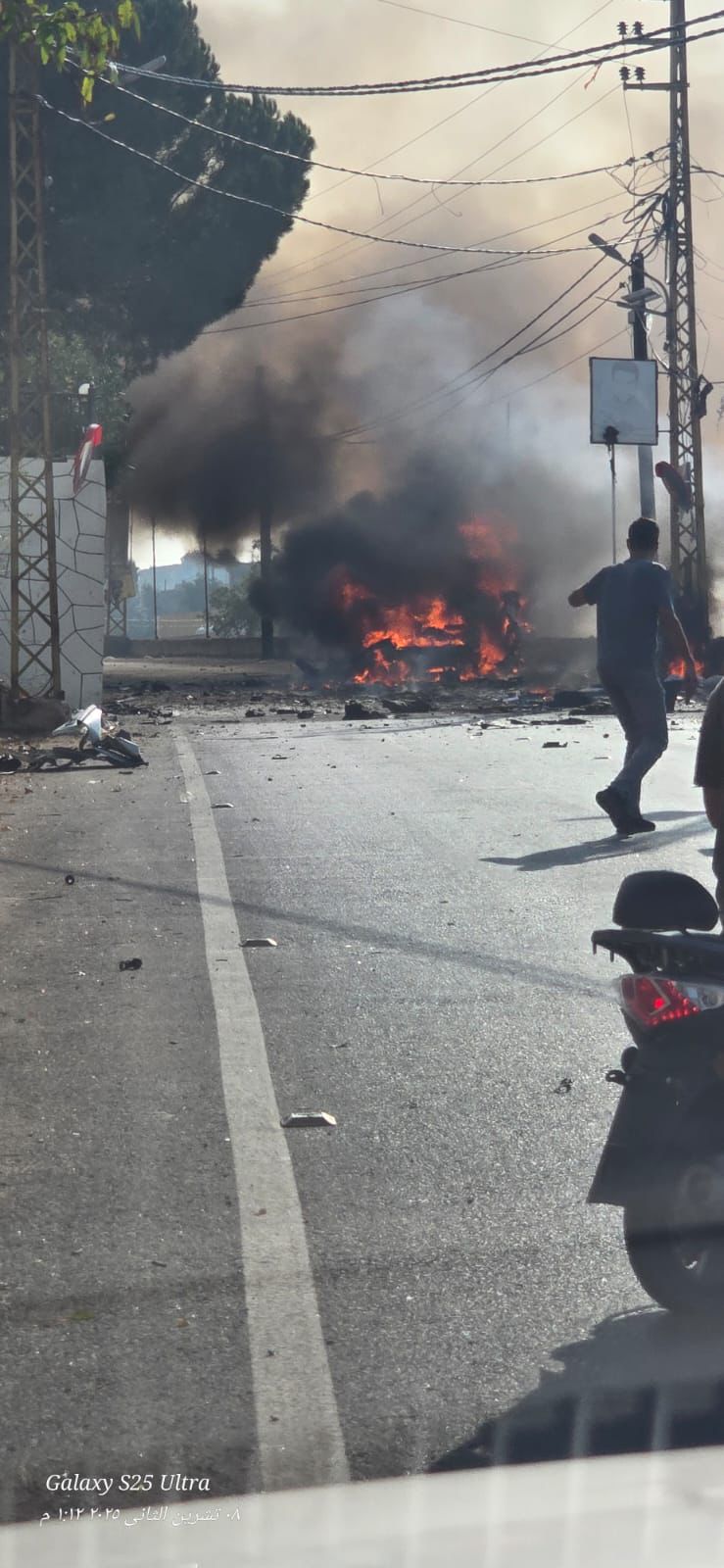 استهداف سيارة في برعشيت