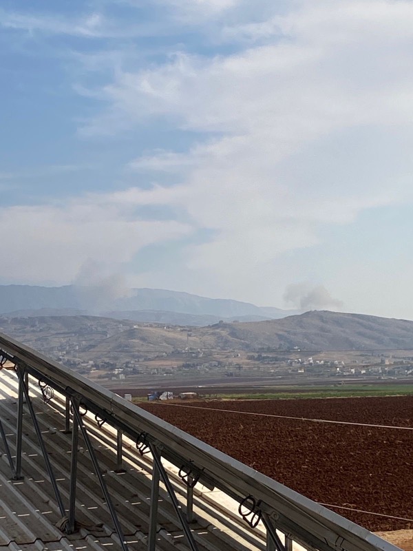 غارات على السلسلة الشرقية في البقاع