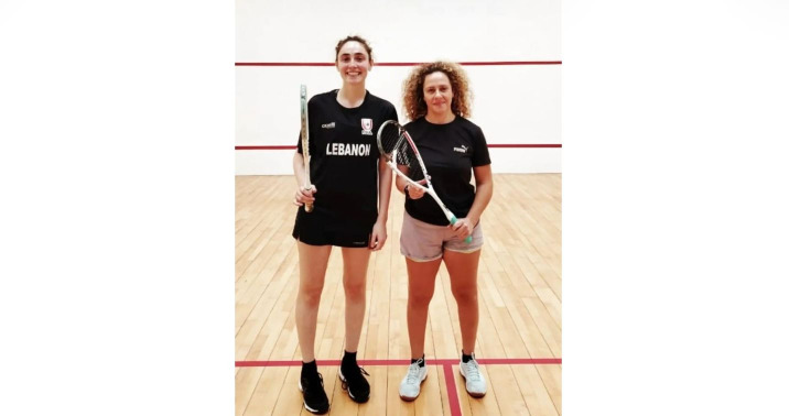 كارلا نصار بطلة لبنان للإسكواش