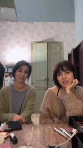 أجواء كواليس #بالحرام بين #سينتيا_كرم و #سارة_أبي_كنعان