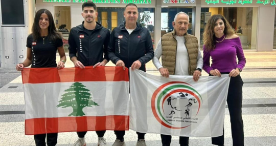 بعثة الخماسي الحديث الى بطولة العالم في جنوب افريقيا