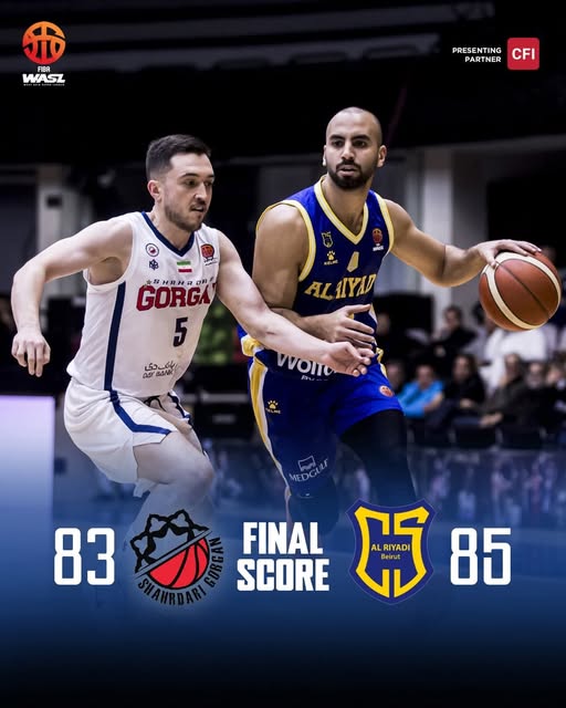 فوز الرياضي اللبناني على غورغان الإيراني في طهران ضمن بطولة وصل