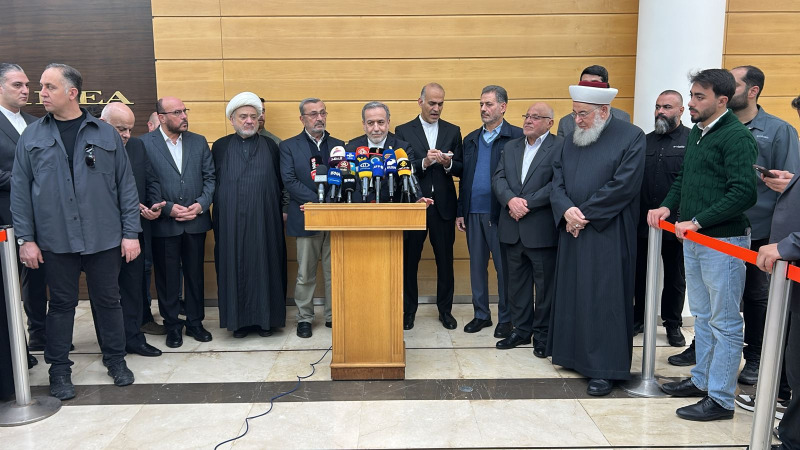 عراقجي: هذه الزيارة تأتي في توقيتها الأهم في لبنان وتهدف إلى تعزيز العلاقات بين بلدينا