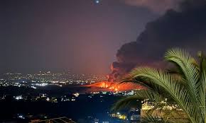 خوف #القطط أثناء القصف على #يارون