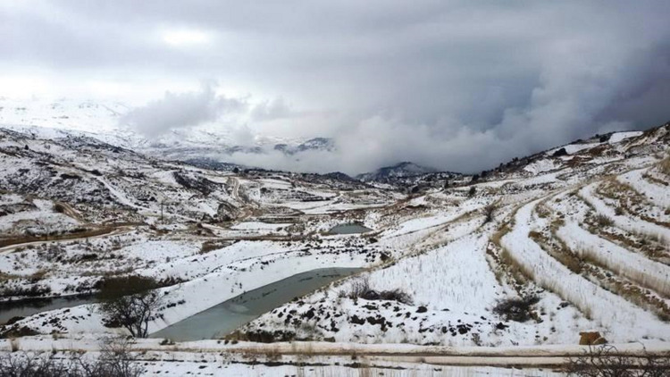 منخفض جوي محدود الفاعلية والطقس غدا ماطر مع ثلوج على 1500 متر