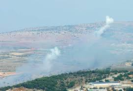 استهداف المنطقة بين سردة والوزاني بالقذائف الحراقة