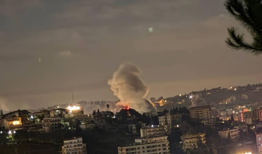 غارة على الغسانية