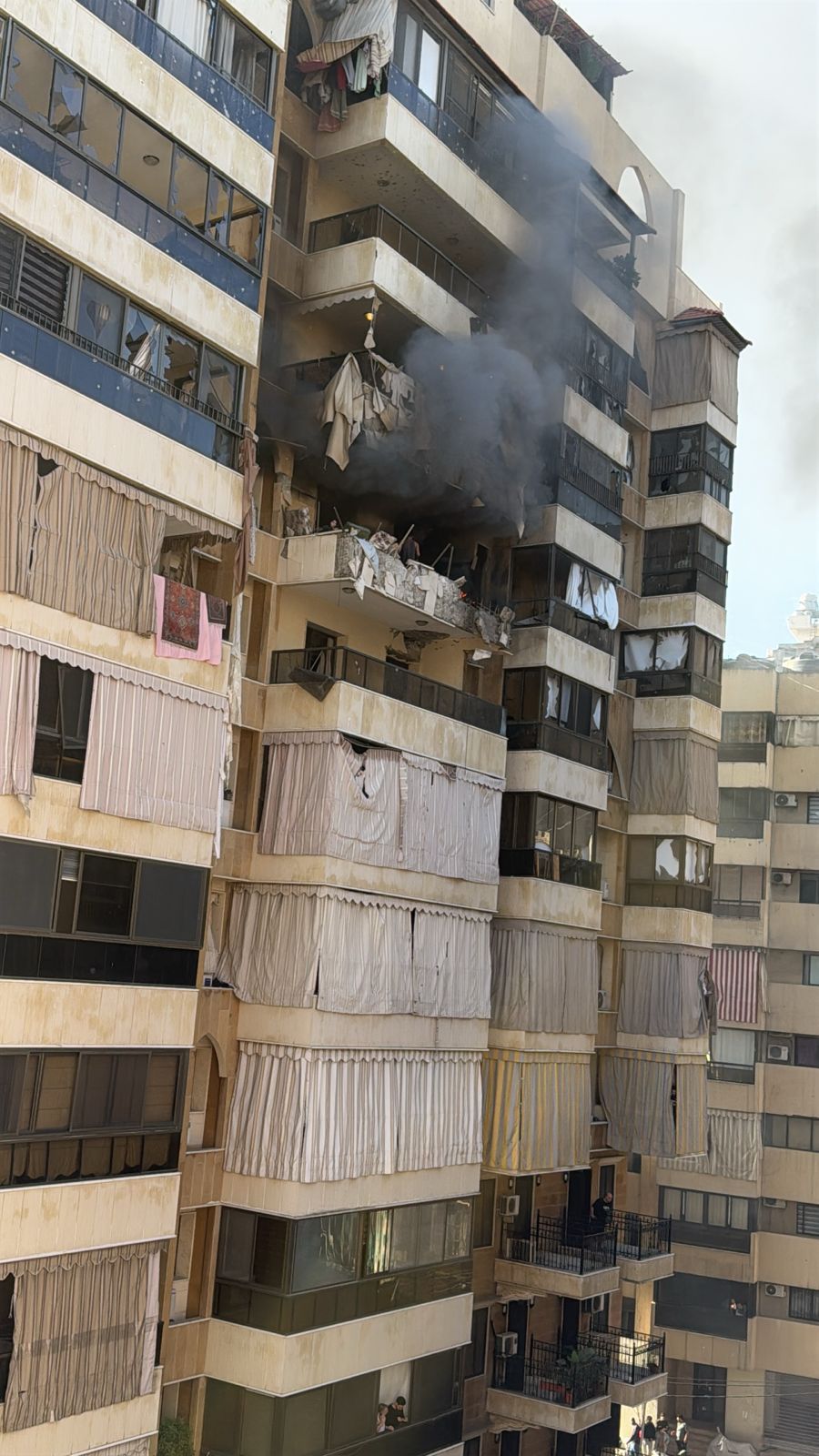 الشقة المستهدفة في زقاق البلاط