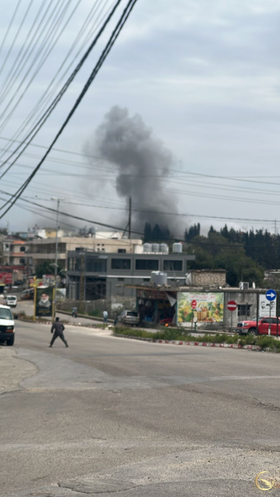 غارة عنيفة على زفتا