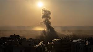 غارة استهدفت جسر الكنايات في القاسمية - صور للمرّة الثانية