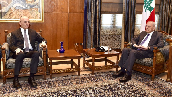 بري تابع المستجدات وملف النازحين مع وزير الداخلية