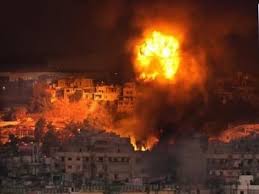 غارة استهدفت منطقة المريجة