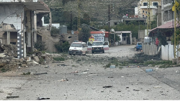 غارة استهدفت مركزا للهيئة الصحية الإسلامية