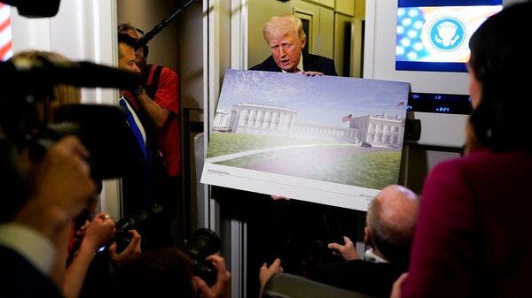 ترامب يكشف سرًّا... مجمع عسكري تحت قاعة الرقص في البيت الأبيض