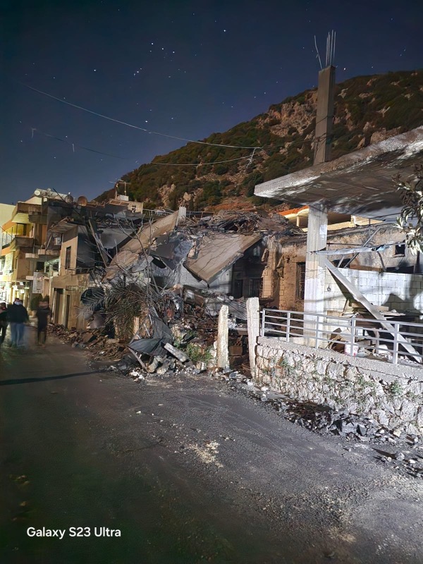 أضرار جسيمة بعد الغارات على مشغرة