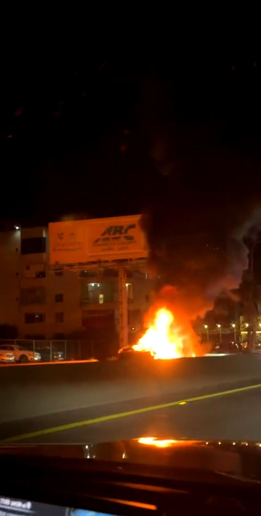 شهيدان في الاستهداف الاسرائيلي لسيارة على اوتوستراد خلدة